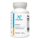 XYMOGEN B Activ Complejo de vitamina B con Benfotiamina, Methylfolate, Biotina, Vitamina B6 &amp; B12 (Methylcobalamin b12) - Suplementos de energía para el soporte de Adrenal &amp; Mood (90 cápsulas)