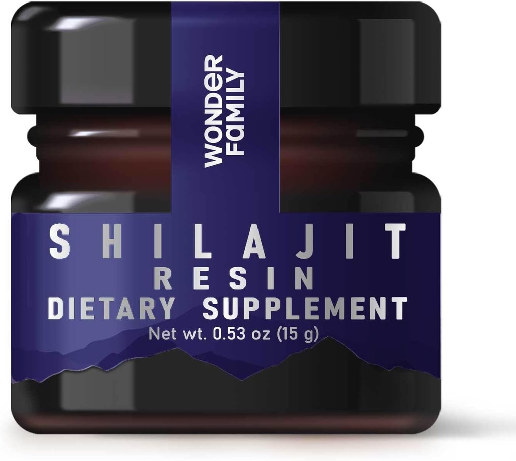 Pure Himalayan Shilajit Resin - Natural Shilajit Resin with Fulvic Acid & Trace Minerals Supplement - Puro Himalayan Shilajit para Hombres, puro Shilajit para Mujeres - Shilajit Suplemento 1 Pack