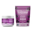 Ultima Replenisher Electrolyte Powder Drink Mix Bundle – Sugar Free – Grape, 30 Serving Canister y 20 Stickpacks – 6 Electrolytes and Minerals – Keto Friendly, Vegan, Non-GMO