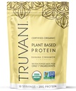Truvani Vegan Pea Protein Powder ← Banana Cinnamon Silencio 20g Orgánica Planta Basada Proteína Silencio 10 Serviciones Silencio Keto Silencio Gluten " Dairy Free Silencio Bajo Carb Silencio No Añadido Sugar