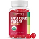 Manivelas de vinagre de manzana - Vitaminas ACV ecológicas para la salud digestiva, metabolismo & Gut Soporte - 30 Cuenta - Vegan, No Gluten-Free - Sabor Delicioso &amp; No Sabor de malla - Suministro de 15 días