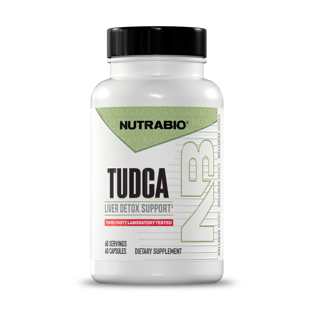 Unbound by NutraBio - Suplemento Tudca, 60 cápsulas – May Help Support Liver Health, Detoxification, and Global Wellness