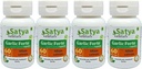 Cápsulas de Forte de Ajo 500 mg. 60 Vég. Cápsula ANTE LAHsan (Allium Sativum) Extracto Cápsulas para Hombres y Mujeres ANTE Ayurvédico Herbal Suplemento/Remedios ANTE 10:1 Forte (4 Botellas de 60 Cápsulas)