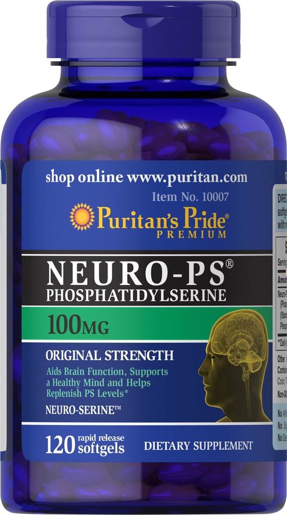 Pride Neuro-PS 100 mg Softgels, 120 Conde
