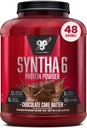 BSN SYNTHA-6 Whey Protein Powder, Micellar Casein, Milk Protein Isolate Powder, Chocolate Cake Batter, 48 Servings (Package May Vary)