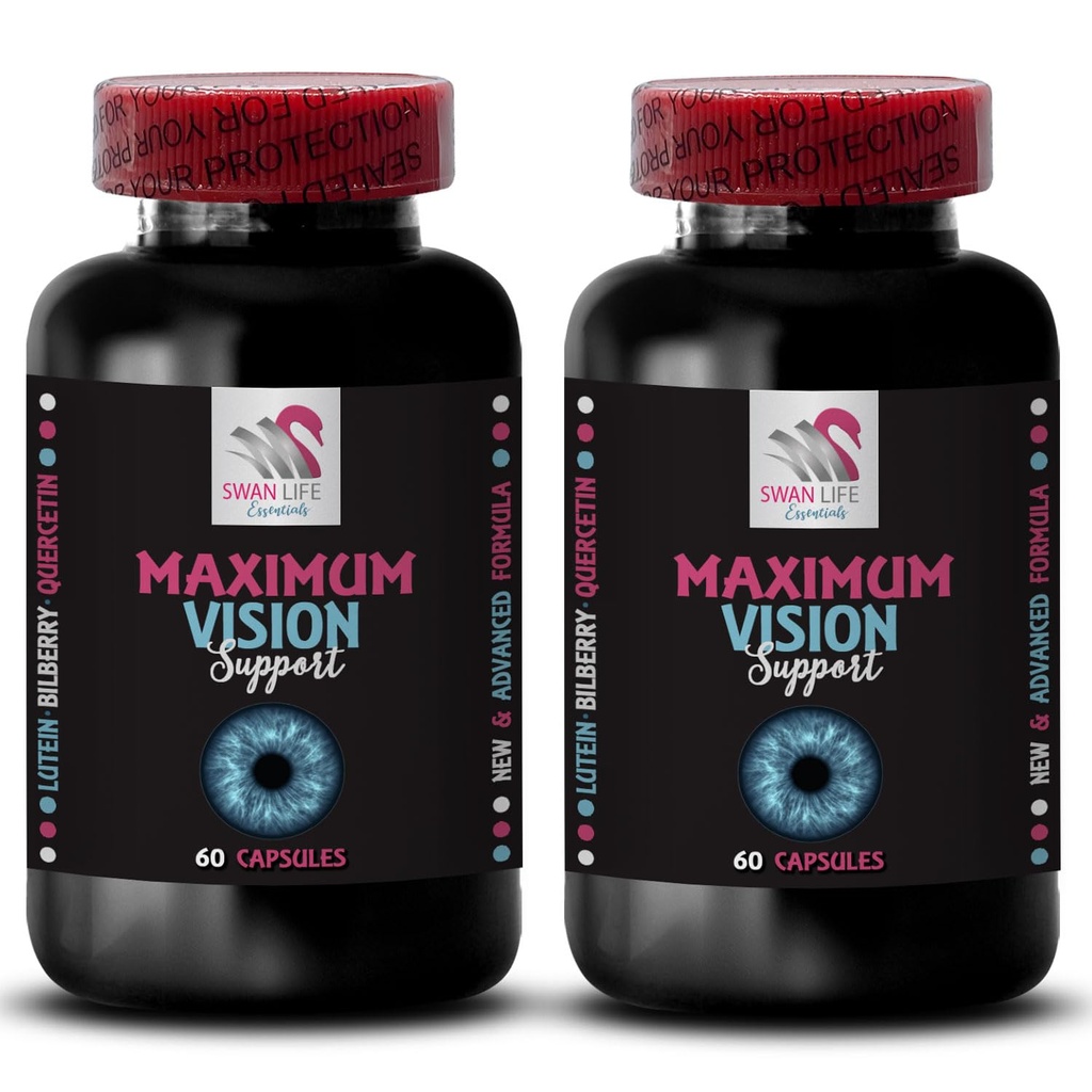 Detalles más claros - EYE VISION SUPPLEMENT - Agudización de los ojos, Enfoque, Aprovechamiento de enfoque, Visión diaria, Percepción de punta, Vista pura, Imágenes de punta, Precisión de visión, Impresionante de claridad de ojos 2Bot 120Caps