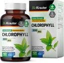 BIO KRAUTER Clorofill Capsules - Desodorante Interno y Suplemento Detox - Vegan Immune Support Caps - 3 Months Supply
