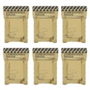 RHINO RESCUE Gauze comprimido estéril para el vestido de herida de emergencia, primeros auxilios y kit de trauma, 6 Pack