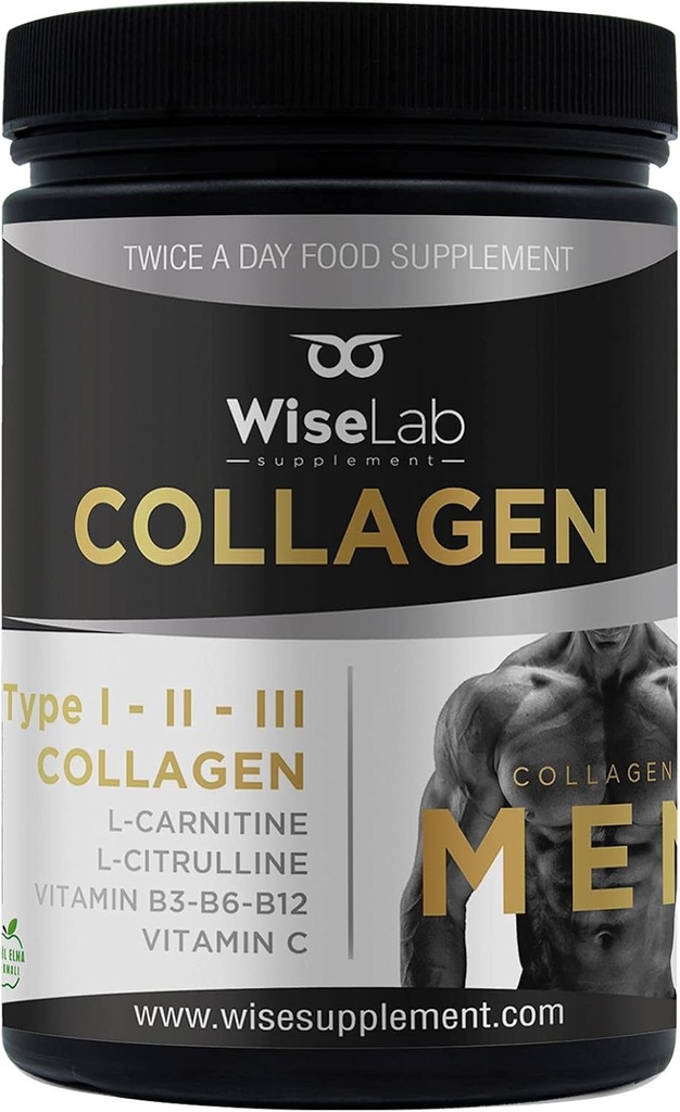 Hombres Collagen 300gr Tip123 L-Carnitine L-Citrulline