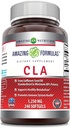 Fórmulas asombrosas CLA ← Conjugated Linoleic Acid Suplemento Silencio 1250 Mg Silencio Softgels Silencio No-GMO ANTE Gluten-Free TEN Made in USA (240 Conde)