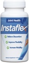 Suplemento de apoyo conjunto Instaflex - Clínicamente estudiado Blend de Alivio Conjunto de Glucosamina, MSM, White Willow, Turmeric, Ginger, Cayenne, Hyaluronic Acid - 90 cápsulas
