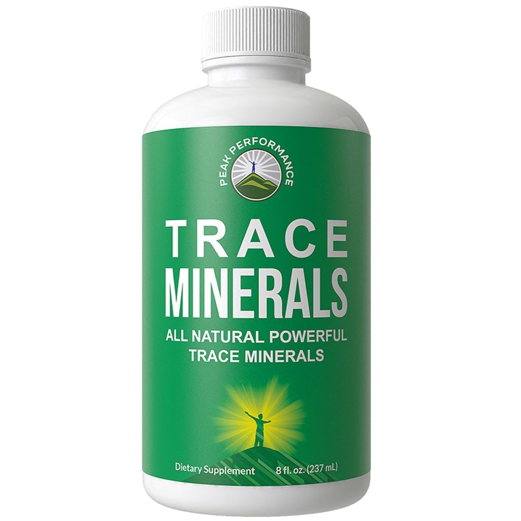 Ultra High Purity Trace Minerals Liquid Drops for Water. Ionic Plant Based Fulvic Trace Mineral Drop Suplemento + Magnesium. Reponer minerales naturales, electrolitos + niveles de pH óptimos