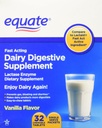 Equate - Suplemento Digestivo Dairy, 32 Tablas Chewable