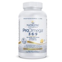Naturales nórdicos ProOmega 3-6-9, Sabor de limón - 120 Gels blandos -1360 mg Omega-3 - EPA &amp; DHA con GLA añadido - Esquí sano, Cognición, Mood positivo - No GMO - 60 Servimientos