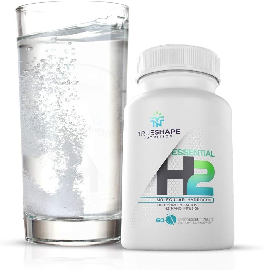 Tablas de Hidrógeno Molecular H2 esenciales para el Suplemento Nutricional Agua (Desarrollado, 60 Servimientos)