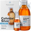 Colloidal Silver Liquid 10 fl oz & Spray to Fill ● Bioactive Hydrosol Silver Water ● Natural Immune Support Nano Sol Supplement Solution ● Ionic Minerals 40 PPM ● Organic Structured Plata Coloidal