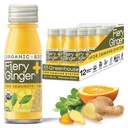 Greenhouse Juice Organic Fiery Ginger Wellness Shots 12-Count 60ml Glass Bottles, Vegan &amp; Gluten-Free