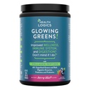 Lógicas de salud Glowing Greens Superfood Powder with Collagen Peptides, Enzymes Digestivos, Prebióticos y Probióticos – Antioxidante, Mejorar Wellness, Immune, Digestive y Gut Health Support