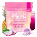 SkinnyFit - Super Youth Collagen for Women - Multi Collagen Peptides Polvo - Probióticos, Fibra, Ácido Hialurónico - No GMO, Libre de gluten, Libre de azúcar - Belleza &amp; Self Care - Tropical Punch (28 Servings)