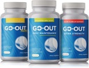 GO-Out Bundle - Solución completa de gestión de ácido úrico con mantenimiento diario, fuerza extra, y ahora!