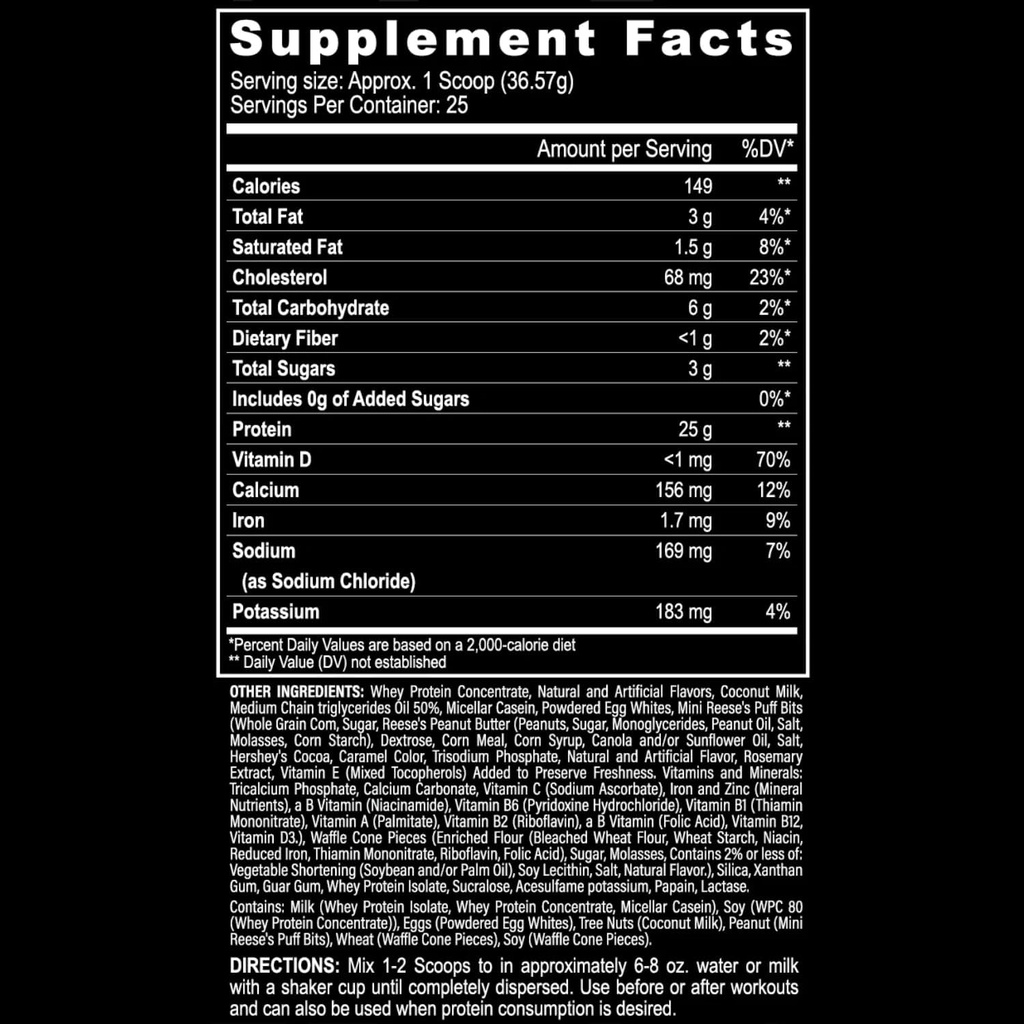 Agrupo de nutrición mundial compatible con pólvora de proteínas de magia negra - Proteína multifunción Whey, Egg &amp; Casein Complex with Enzymes &amp; MCT- 2LB Monster Mash Flavor with Multi-Purpose Keychain