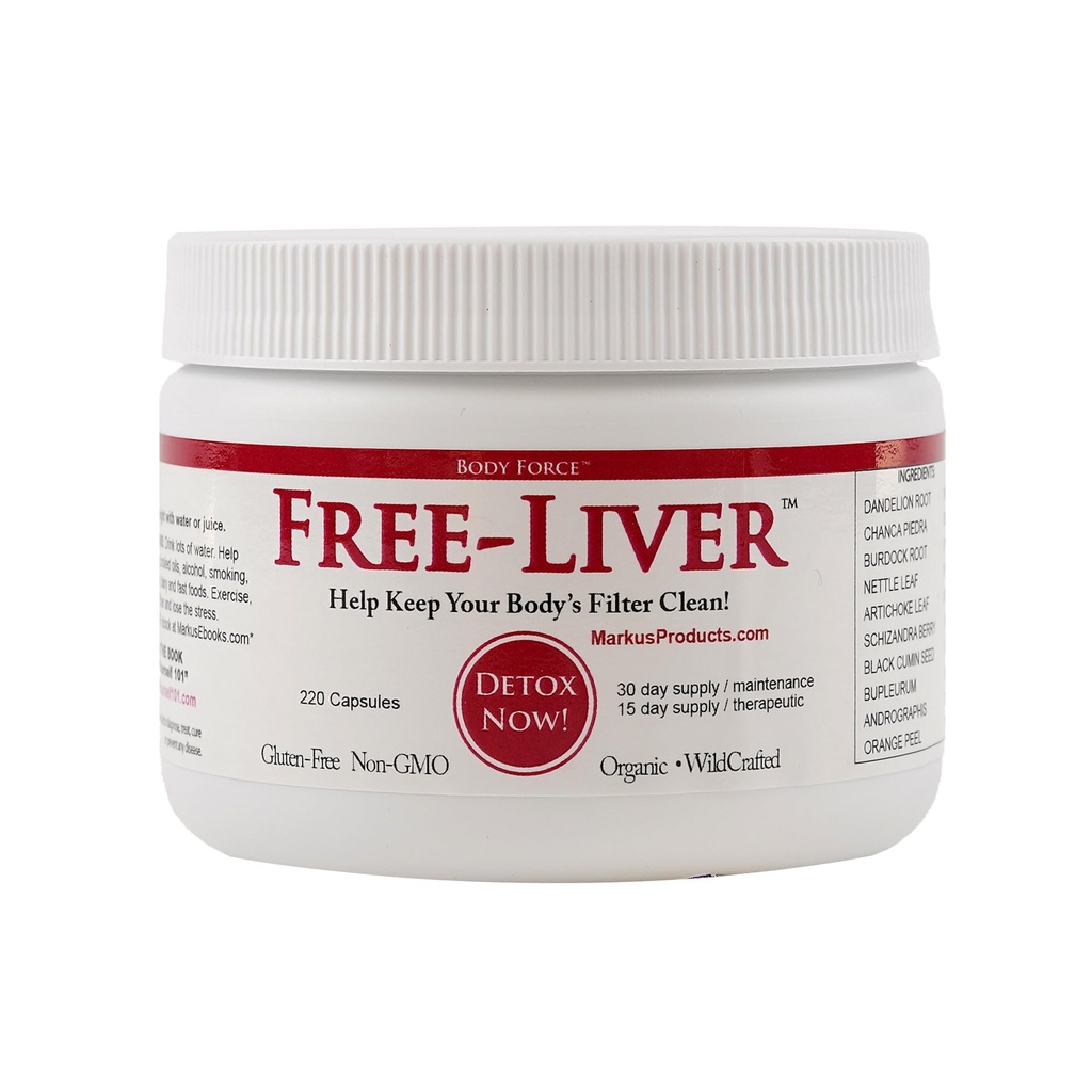 Body Force Liver Formula Capsules por Markus