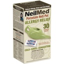 NeilMed Classic Porcelana Neti Pot Green con 30 paquetes premixed