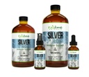 Kaiame Naturals Colloidal Silver, Ionic Silver Solution, 10 PPM, Gran botella de vidrio de 16 oz, Suplemento de soporte natural inmune, seguro para adultos, niños y mascotas