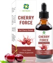 Cherry Force Suplemento Tart Cherry Extract Rich in Phytonutrients Nature Tart Cherry Fully Absorbed Tart Cherry Juice Concentrate