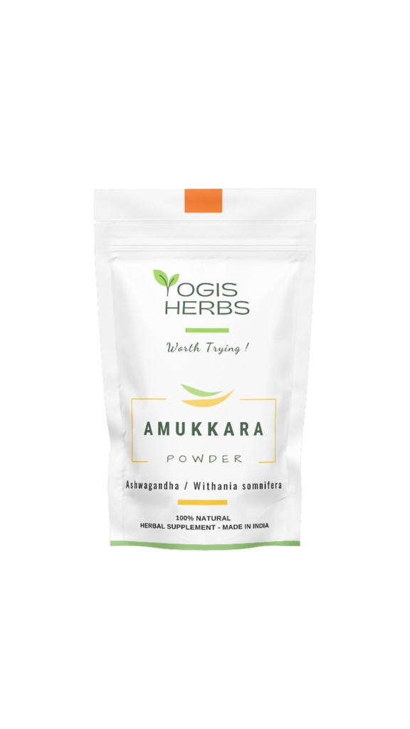 YOGIS HERBS Amukkara Powder (Conania Somnifera) - Aswagandha Root Powder 1Lb Fresh &amp; Pure