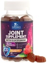 Soporte Conjunto Gummies Glucosamine Plus Vitamina E - Suplemento de Apoyo Conjunto de la Naturaleza para el Descomiso ocasional por la espalda, rodillas & manos - cartílago " Salud conjunta " Apoyo a la flexibilidad - 60 Gummies