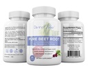 Beet Root Capsules - 1300mg Por Serving - Beet Root Powder Capsules - Beetroot Powder Supports Blood Pressure, Athletic Performance, Digestive, Immune System (Pure, Non-GMO, Gluten Free)