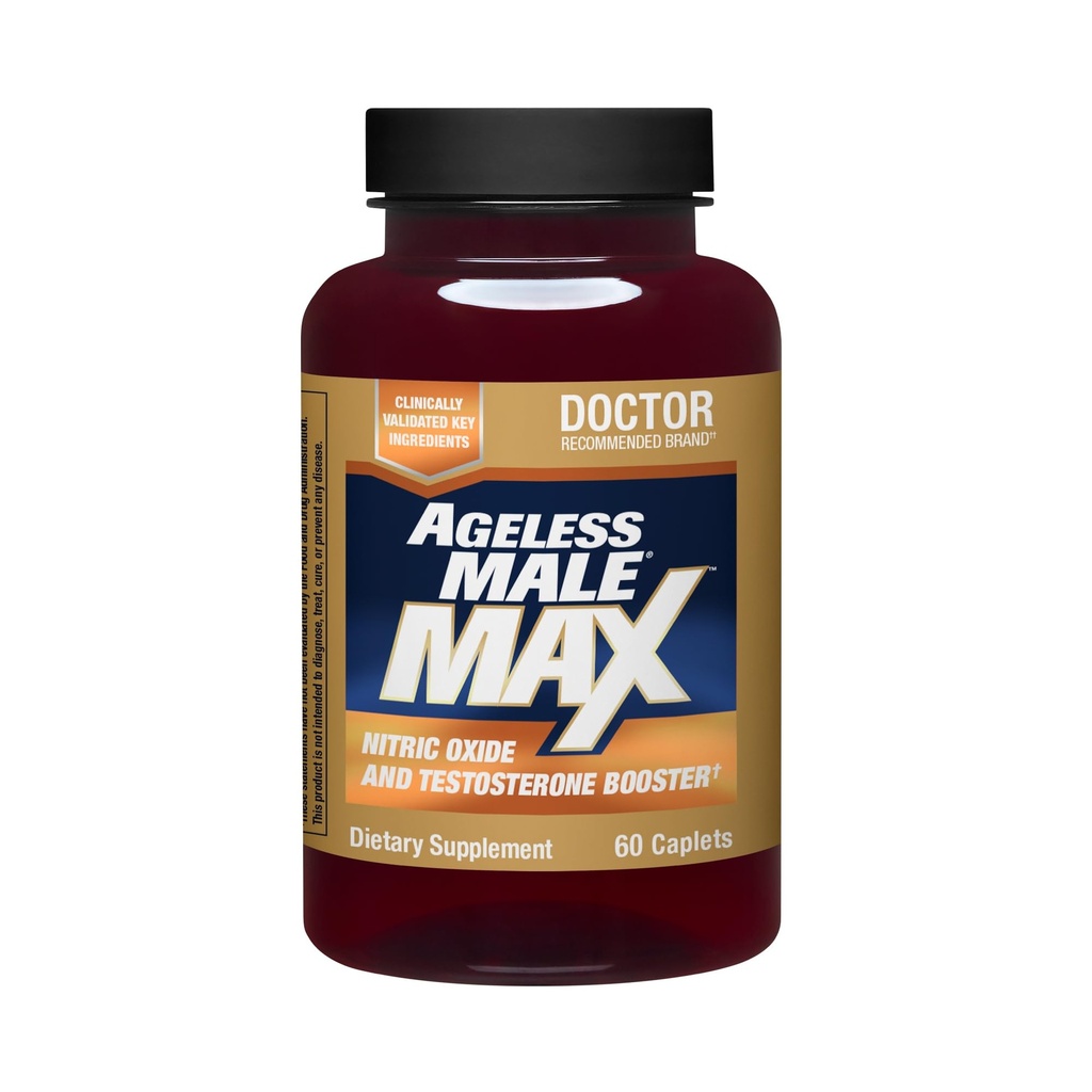 Masculino Masculino Masculino Total Testosterona Suplemento Booster Hombre, 60 Caplets