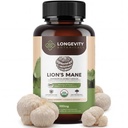 Longevity Botanicals Lion’s Mane Mushroom Extract Capsules (240) ← Concentrado 8:1 Ratio tención 100% Fruiting Bodies  Hericium Erinaceus Suplemento Nootropic para Focus, Memory &amp; Brain Support