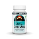 Fuente Naturales Ácido Lipoico alfa - Apoya Metabolismo Sugar saludable, Función del hígado & Generación de energía*, 300 mg - 30 Tablas de liberación del tiempo