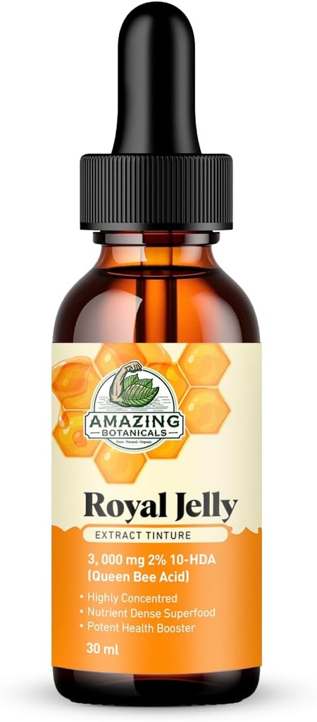 Amazing Botanicals Royal Jelly Extract Tincture 3,000 mg