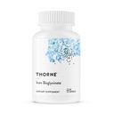 THORNE - Bisglycinate de Hierro - 25 mg Suplemento de Hierro para la absorción mejorada sin efectos secundarios gastrointestinales* - NSF certificado para el deporte - Sin gluten - 60 servidumbres