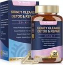 Kidney Cleanse Detox " Repair, Chanca Piedra " Píldoras de arándano para soporte para hígado Suplemento Extra Strength for Kidney Stones Dissolver, Urinary Tract Health for Woman, Vegan GMO-Free