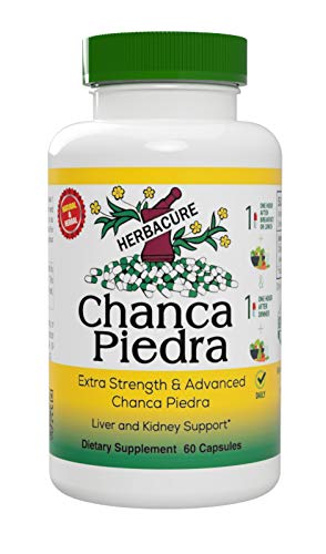 Chanca Piedra 500 mg 60 cápsulas (Stonebreaker) - para la salud renal, piedra y orina, suplemento de piedra renal