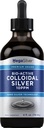 Piping Rock Colloidal Silver Liquid Drops TENIDO 10 ppm TEN 4 oz TENIDO Bio Active Premium Grade TEN Nano Silver Technology TENIDO Non-GMO, Gluten Free