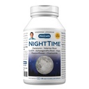 ANDREW LESSMAN Night Time 30 Capsules - 3mg Melatonin, Valerian, Ashwagandha, Passionflower, Hops, Chamomile. Nada de "Mañana Grogginess". Apoyo natural, sueño suave y relajado. Cápsulas fáciles de absorber