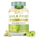 Cápsulas de Veda Orgánica - 1500mg, 300 Cápsulas Pólvora de Frutas enteras Orgánicas - Vitamina Natural C para Inmunidad, Radiancia de la Esquía, Antioxidantes - Vegano, No GMO, Suplementos de Vitamina C Raw