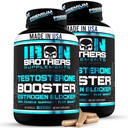 Booster de Prueba para Hombres con Bloqueador de Estrógeno - Suplemento Dietario Anti-Estrógeno - Inhibidor de Aromatasa Natural - Aumentar Libido & Strength 60 Capsules - Crecimiento muscular - Pérdida de Peso (2 Botellas)