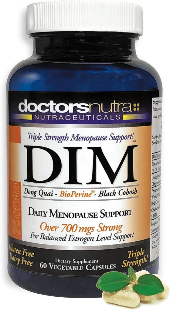 Menopause de paso natural - Phytoestrogens Isoflavones Cohosh negro con otras hierbas y botánicos - 60 cápsulas