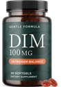 DIM Suplemento 100 mg  Estrógeno Balance for Women ' Men ← Diindolylmethane for Hormone Balance, Hormonal Acne, Menopause " Antioxidant Support  durable with MCT Oil " Vitamin E TEN Gentle Softgels TEN 30 Ct.