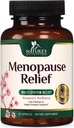 Suplementos de menopausia para Mujeres - Alivio de la menopausia Probióticos con Cohosh Negro, Suplementos de Apoyo Natural para Flashes Calientes Leves " Sudoración nocturna " Suplemento de apoyo al equilibrio - 60 cápsulas