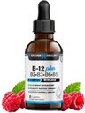 B12 Plus Liquid Vitamina B Complex Suplemento - B Complex Vitamin Supplement - 2 Month Supply - Energy Support Supplement - Vegan - Non-GMO - Gluten Free - 2 Fl Oz