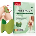 36Pcs Knee Patches,Wormwood Extract Sticker 8-Hour Heat Patches of Joint for Knee, Back, Neck, Hombro
