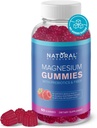 Gummies de Magnesio Libre de Azúcar para Adultos - Citrato de Magnesio de Alta Potencia, Vegano, Antiestres, Apoyo al sueño, Salud muscular & Relajación, 60 Gummies