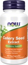 AHORA Alimentos Suplementos, Celery Seed Extracto, más Caballo Chestnut y Hawthorn Extractos, 60 Veg Capsules